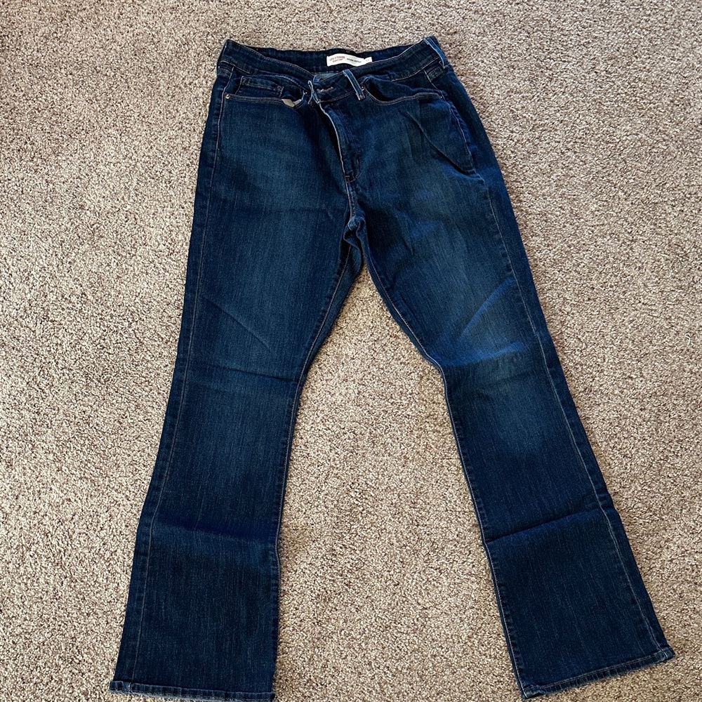 Levi's Dark Blue Flare Jeans